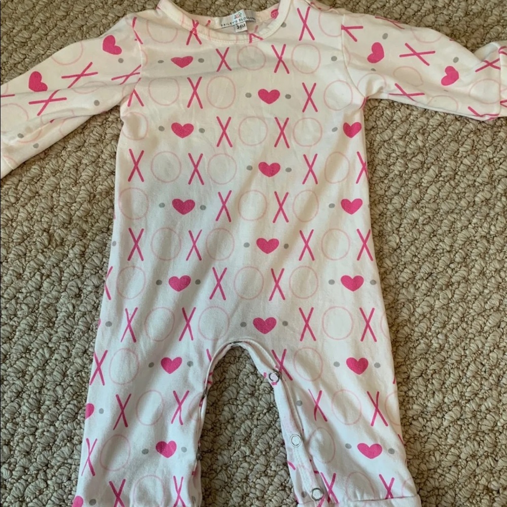 Baileys blossoms onesie